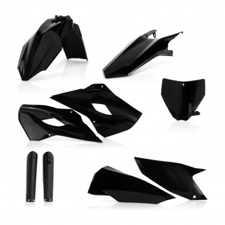 FULL PLASTIC KIT HVA TC 250 2016 - BLACK