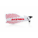 ULTIMATE HANDGUARDS - WHITE/RED