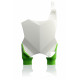Plaque Avant RAPTOR Kawasaki KXF250 17-23 + KXF450 16-23 - Blanc/Vert