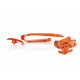 Kit Guide Chaine + Patin de Bras Oscillant KTM EXC/EXCF 17-23 - Orange