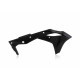 RADIATOR SCOOPS KAWASAKI KXF250 17-20 - BLACK