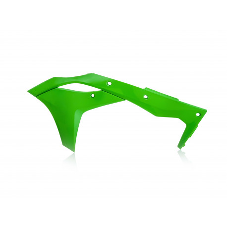 RADIATOR SCOOPS KAWASAKI KXF250 17-20 - GREEN