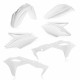 Kit Plastique Kawasaki KXF250 17-20 - Blanc