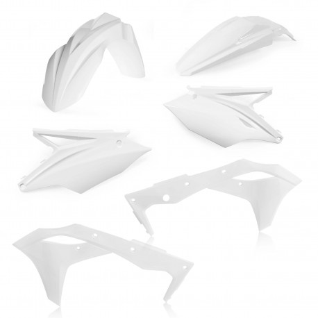 Kit Plastique Kawasaki KXF250 17-20 - Blanc