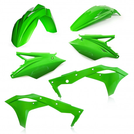 Kit Plastique Kawasaki KXF250 17-20 - Vert