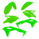 Kit Plastique Kawasaki KXF250 17-20 - Vert Fluo