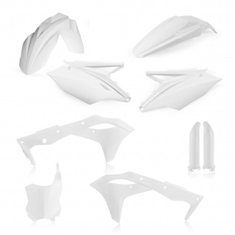 Full Kit Plastique Kawasaki KXF250 17-20 - Blanc