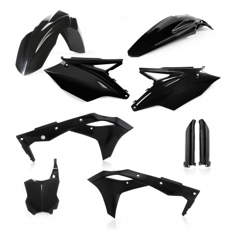 Full Kit Plastique Kawasaki KXF250 17-20 - Noir