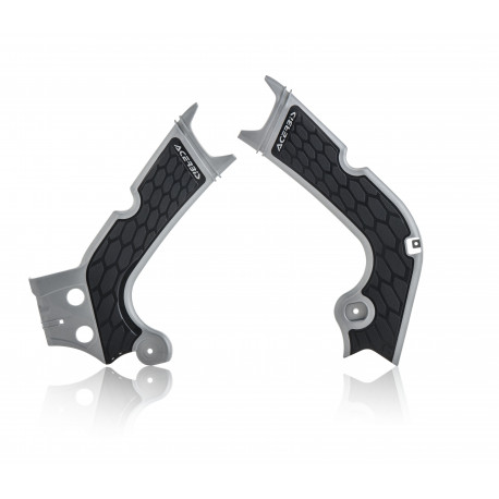 X-GRIP FRAME PROTECTOR HONDA CRF450 17-18 + CRF250 18-19 - GREY