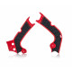 Protection Cadre X-Grip Honda CRF450 17-18 + Honda CRF250 18-19 - Rouge/Noir