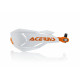 X-FACTORY HANDGUARDS - WHITE/ORANGE