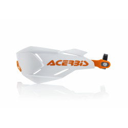 X-FACTORY HANDGUARDS - WHITE/ORANGE