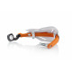 X-FACTORY HANDGUARDS - WHITE/ORANGE