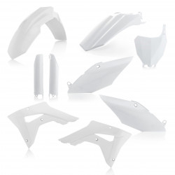 FULL PLASTIC KIT HONDA CRF450RX 17-18 - WHITE