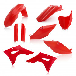 FULL PLASTIC KIT HONDA CRF450RX 17-18 - RED