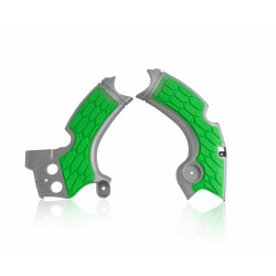 X-GRIP FRAME PROTECTOR KAWASAKI KXF250 19-20 - GREY/GREEN