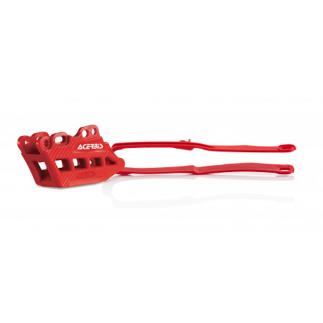 SET CHAIN GUIDE + CHAIN SLIDER HONDA CRF450 17-18 + CRF250 18-19 - RED