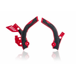 X-GRIP FRAME PROTECTOR BETA RR 2T 250-300 + 4T 350-498 13/19 - RED/BLACK
