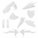 FULL PLASTIC KIT KTM SX 85 18-23 + GASGAS MC 85 21-23 - WHITE