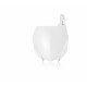 FRONT NUMBER PLATE YAMAHA YZF450 18-22 + YZF250 19-23- WHITE