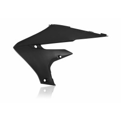 RADIATOR SCOOPS YAMAHA YZF450 18-22 + YZF250 19-23 + WRF450 19-23 + WRF250 20-23 - BLACK