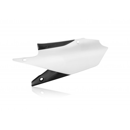 SIDE PANELS YAMAHA YZF450 18-22 + YZF250 19-23 + WRF450 19-23 + WRF250 20-23 - WHITE/BLACK