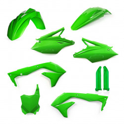 Full Kit Plastique Kawasaki KXF450 16-18 - Vert