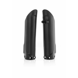 LOWER FORK COVER HVA + KTM 85CC 18-23 + GASGAS MC 85 21-23 - BLACK