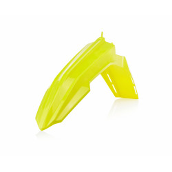 FRONT FENDER SUZUKI RMZ250 19-23 / RMZ 450 18-23 - FLUO YELLOW