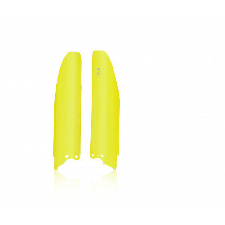 LOWER FORK COVER SUZUKI RMZ250 19-23 / RMZ 450 18-23 - FLUO YELLOW