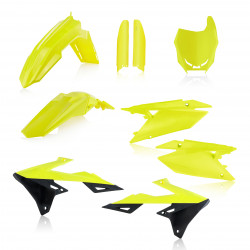 Full Kit Plastique Suzuki RMZ250 19-23 / RMZ450 18-23 - Jaune Fluo