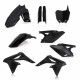 FULL PLASTIC KIT SUZUKI RMZ250 10-18 - BLACK