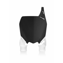 Plaque Avant RAPTOR Yamaha 125/250 YZ 22-23 + YZF450 18-22 + YZF250 19-23 - Noir/Blanc