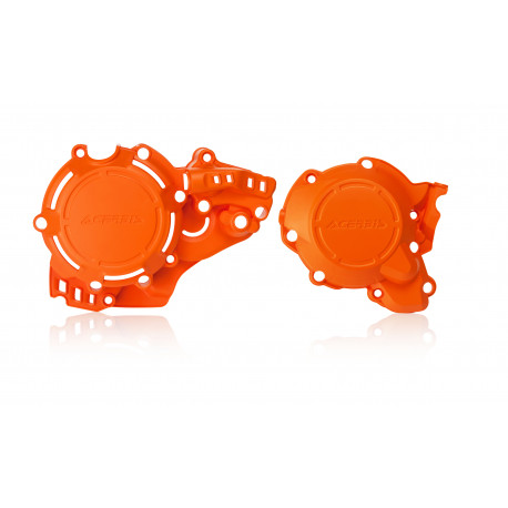 Protection Moteur X-Power 2-Temps KTM EXC + HVA TE 250-300 - 17-19 - Orange