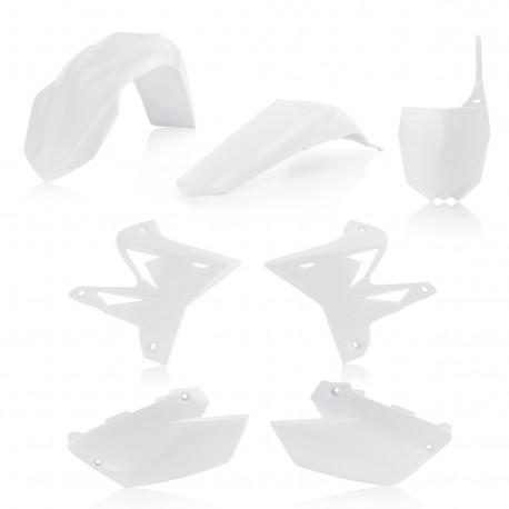 RESTYLE PLASTIC KIT YAMAHA 2 STROKE 02-14 - 5 PIECES - WHITE