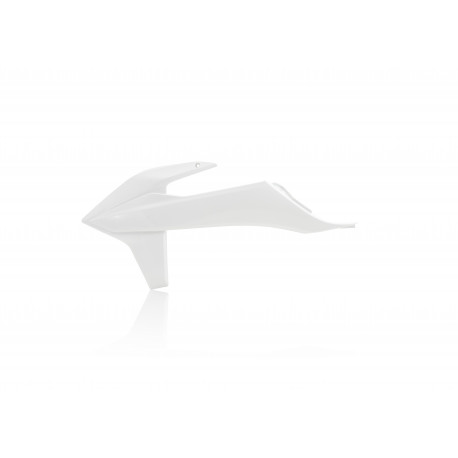 RADIATOR SCOOPS KTM SX-SXF 19-22 / EXC-EXCF 21-23 - WHITE