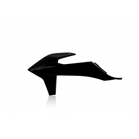 RADIATOR SCOOPS KTM SX-SXF 19-22 / EXC-EXCF 21-23 - BLACK