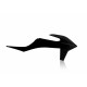 RADIATOR SCOOPS KTM SX-SXF 19-22 / EXC-EXCF 21-23 - BLACK
