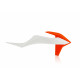 RADIATOR SCOOPS KTM SX-SXF 19-22 / EXC-EXCF 21-23 - ORANGE/WHITE