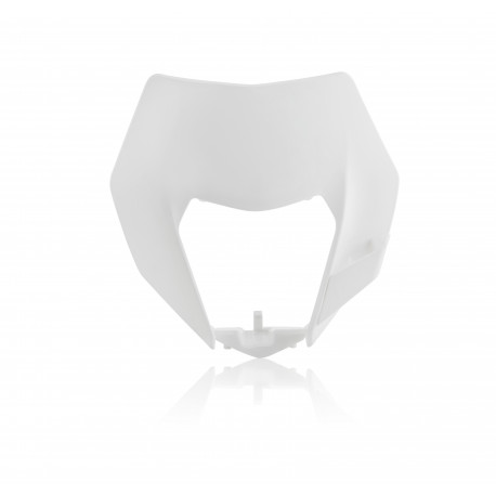 Plaque Phare KTM 14-16 - Blanc