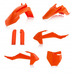 FULL PLASTIC KIT KTM 65 16-23 + GASGAS MC 65 21-23 - ORANGE