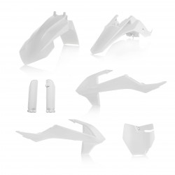 FULL PLASTIC KIT KTM 65 16-23 + GASGAS MC 65 21-23 - WHITE