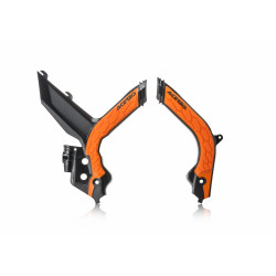 X-GRIP FRAME PROTECTOR KTM SX-SXF 19-22 - BLACK/ORANGE