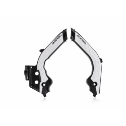 X-GRIP FRAME PROTECTOR HVA TC-FC 19-22 / TE-FE 21-23 + GASGAS 20-23 - BLACK/WHITE