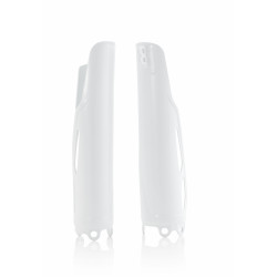 LOWER FORK COVER HONDA CRF250 + CRF450 19-23 - WHITE