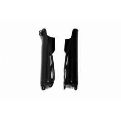 LOWER FORK COVER HONDA CRF250 + CRF450 19-23 - BLACK