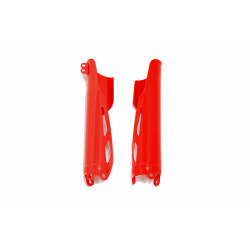 LOWER FORK COVER HONDA CRF250 + CRF450 19-23 - RED