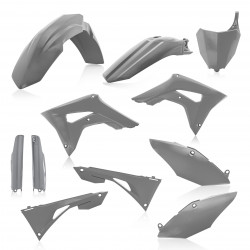 FULL PLASTIC KIT HONDA CRF450 19-20 + CRF250 19-21 / 7 PIECES - GREY