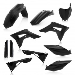 Full Kit Plastique Honda CRF450 19-20 + CRF250 19-21 / 7 pieces - Noir