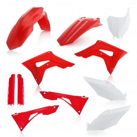 Full Kit Plastique Honda CRF450 19-20 + CRF250 19-21 / 7 pieces - Replica 2019